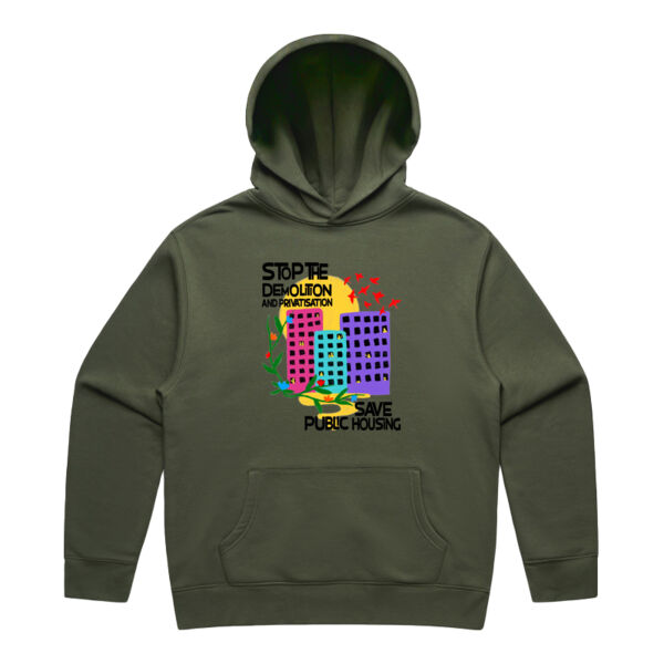 'Stop The Demo of Public Housing' Hoodie Thumbnail