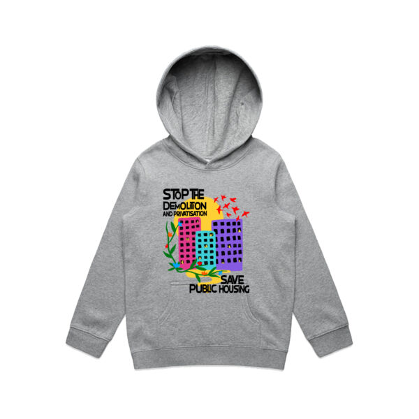 'Stop The Demo' Kids Hoodie Thumbnail